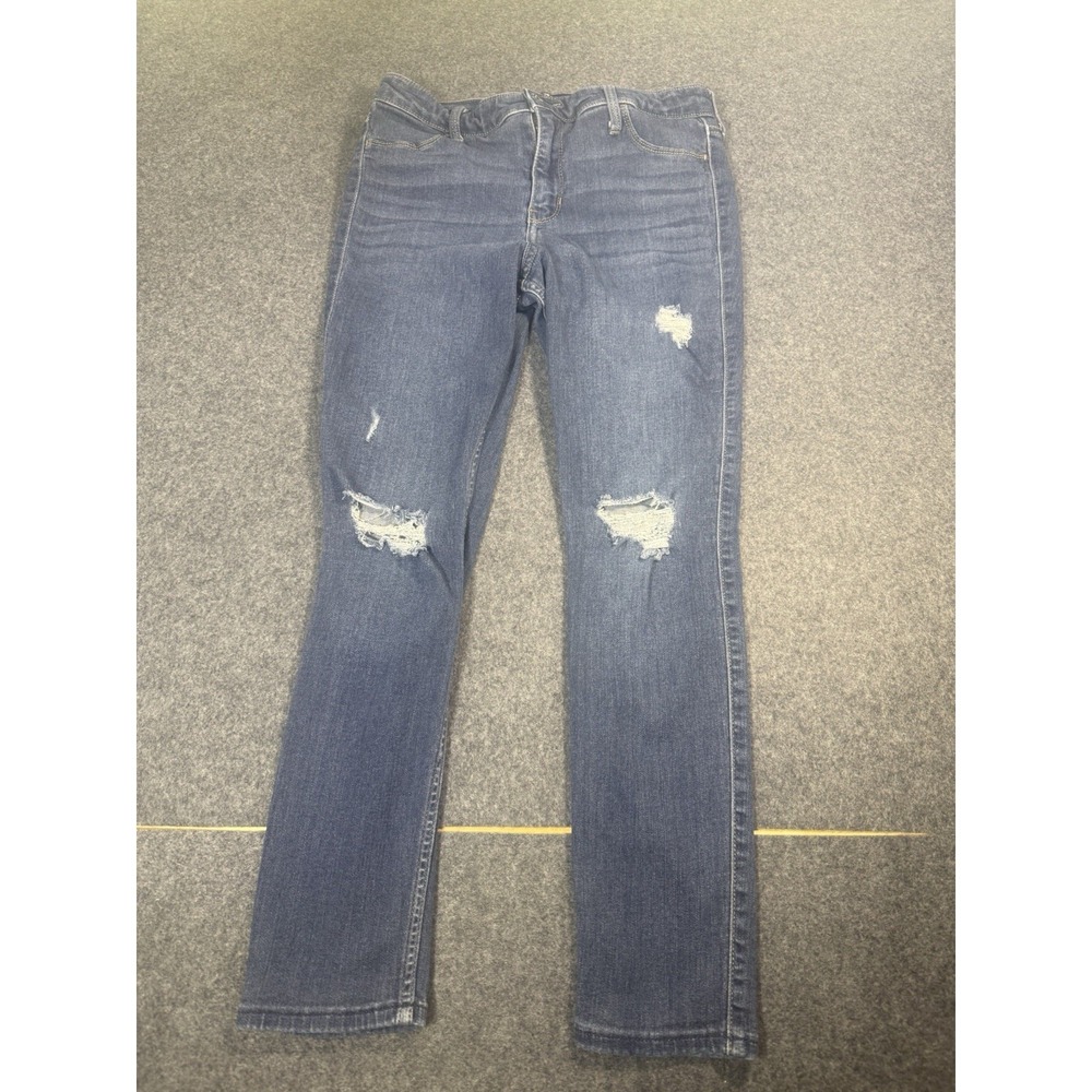 Hollister High-Rise Jean Legging Distressed Advanced Stretch Size 9S W29 L26